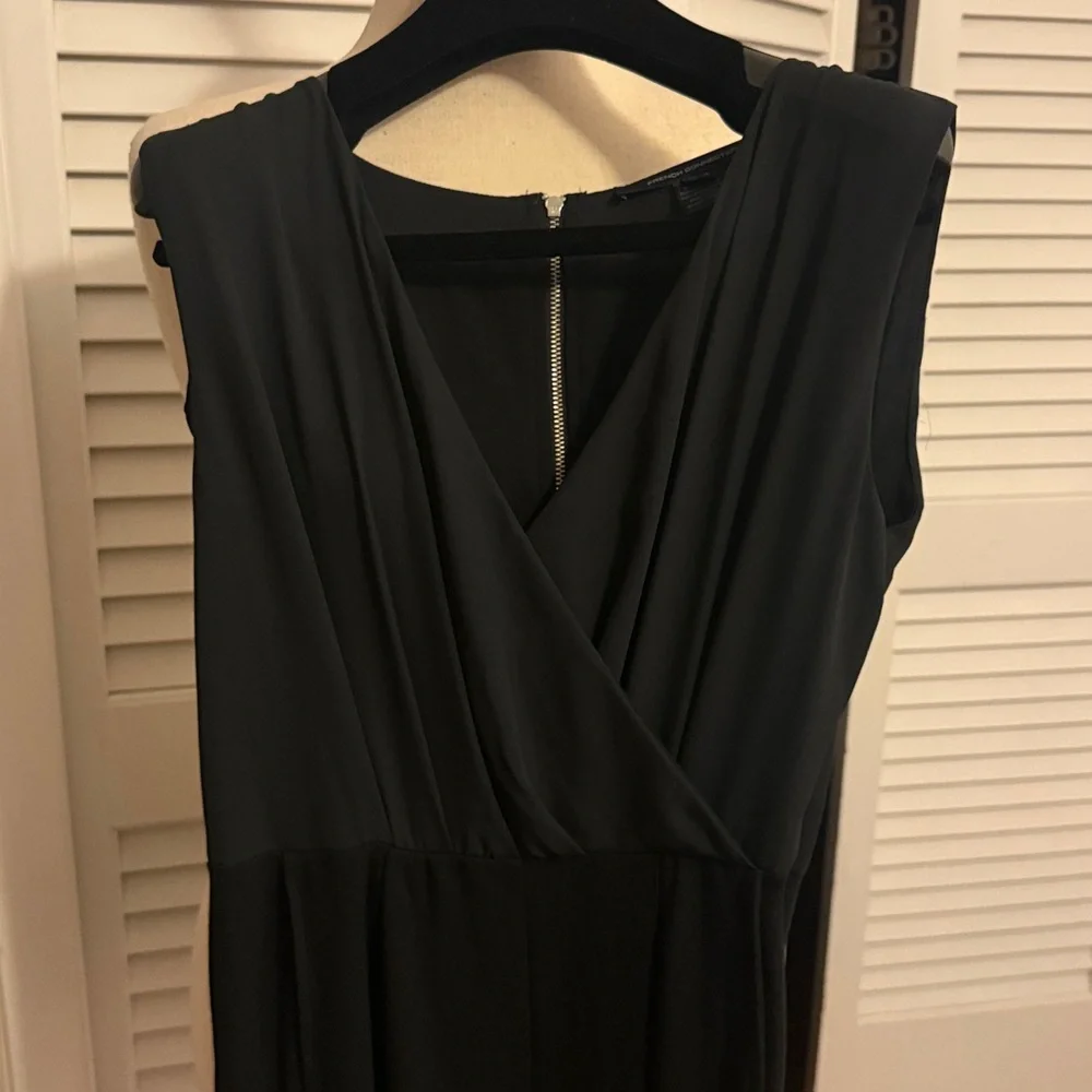 French Connection Black Sleeveless Jumpsuit See video - Picture 8 of 16